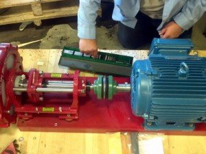 Pump Alignment with Maudlin Slotted Shims