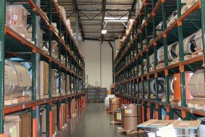 Stainless Steel Inventory in Warehouse